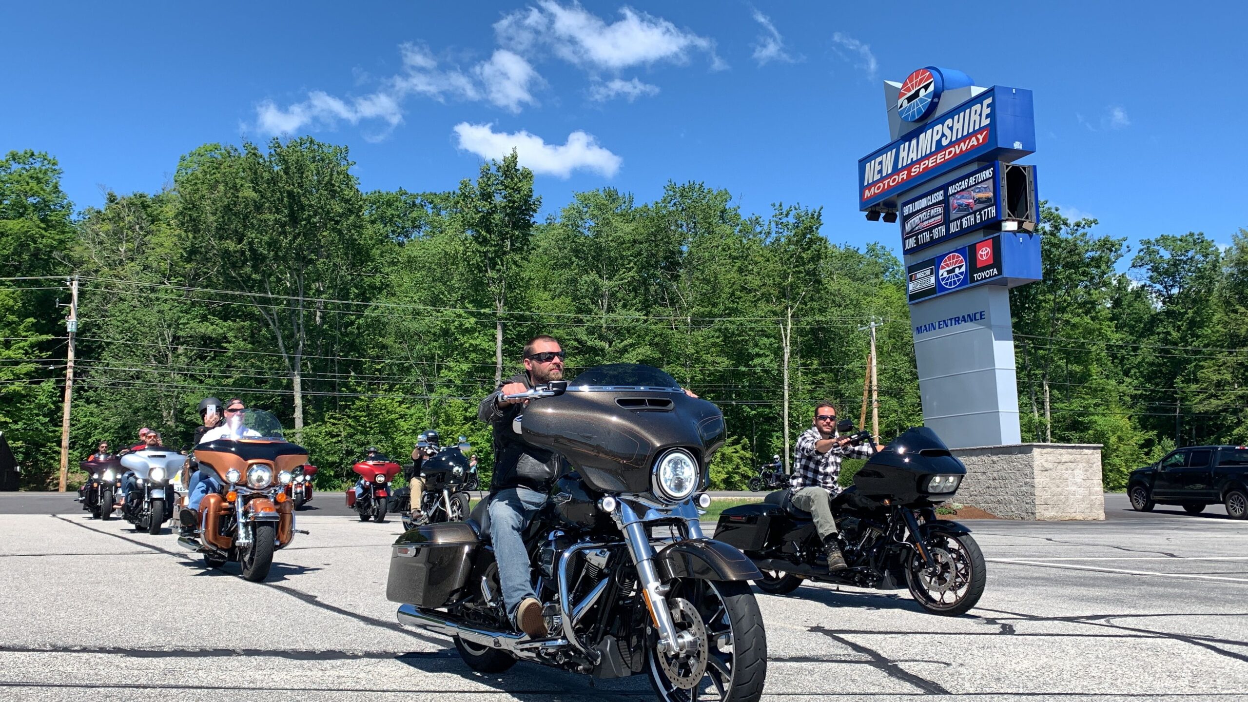 Events at New Hampshire Motor Speedway During Laconia Motorcycle Week