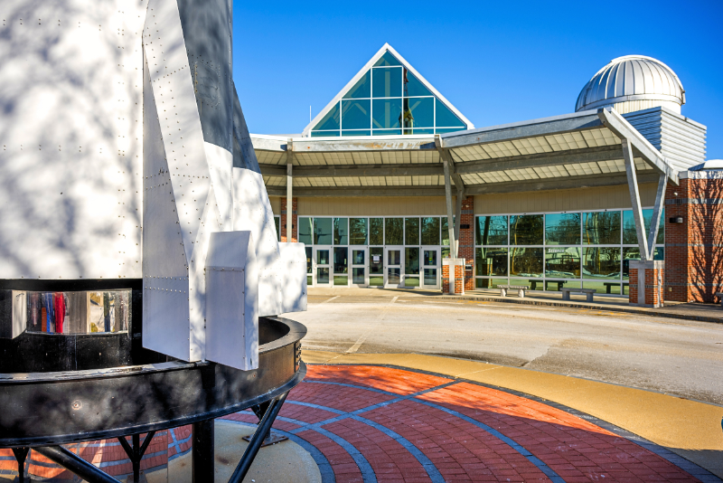 McAuliffe-Shepard Discovery Center exterior